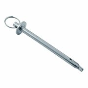 Heritage Hitch Pin Swivel Lock, 3/8"x4", Zinc, Clear HPSL-0375-4000